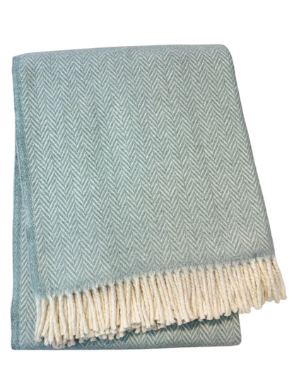 Herringbone Plush Throw