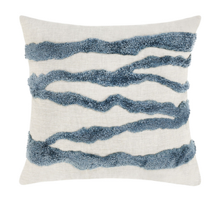 Passage Capri Blue 22" x 22" Pillow
