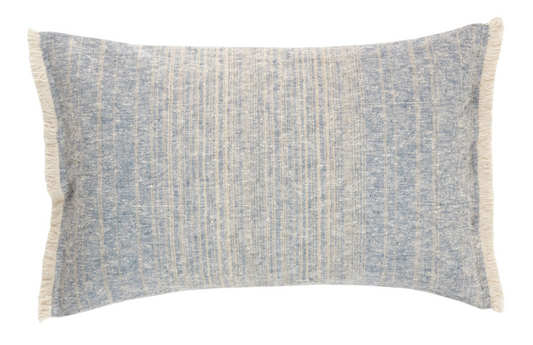 Oliver Ombre Decorative Pillow - Denim - 16" x 24"