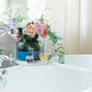 Denim Colorblock Flower Vase