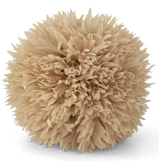 8 Inch Tan Allium Ball
