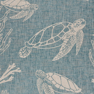 Nautical Animal Indoor/Outdoor Area Rug   3' x 5'
