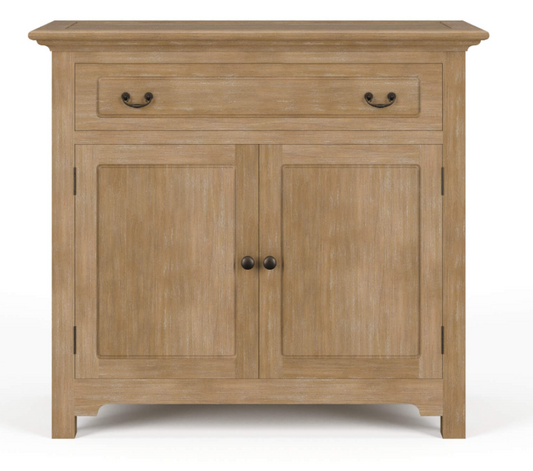 Sideboard with 2 Doors Aries Collection Straw Wash (STW)