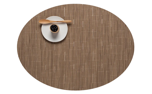 Bamboo Tablemat - Oval 14" x 19.25"  - Online Only