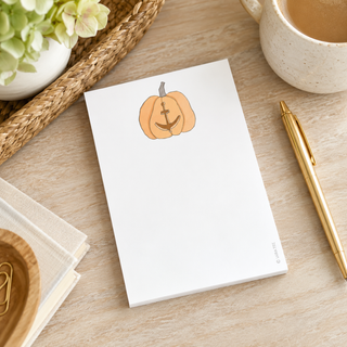 Anchor Pumpkin Notepad
