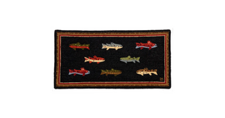 River Fish Rug   Online Only
