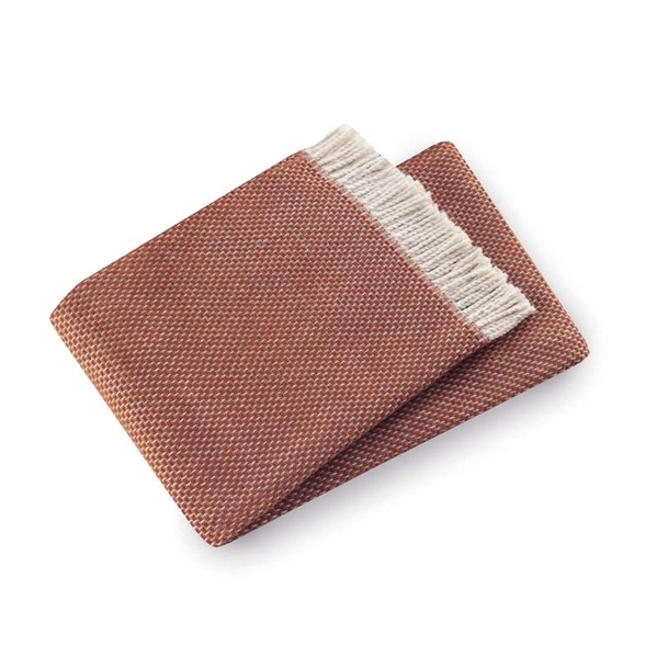 Grain of Rice Throw Terracotta