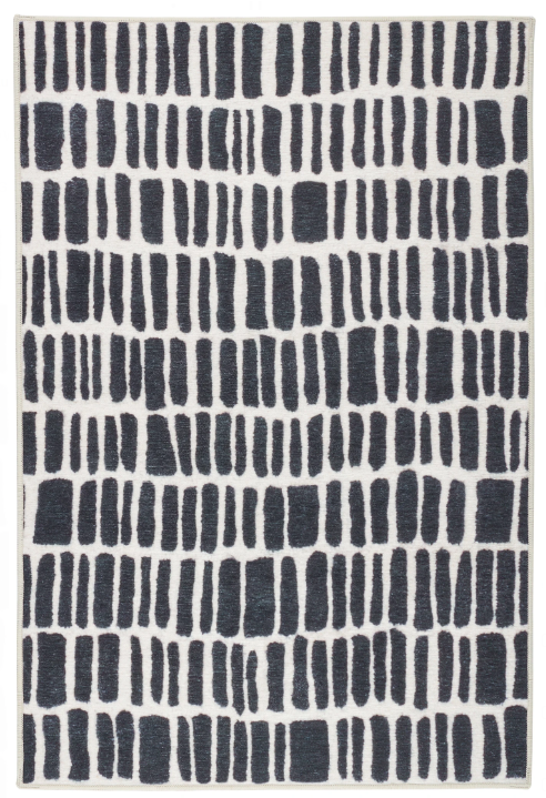 Roark Charcoal Hand Tufted Wool Rug 2x3