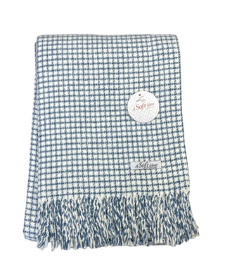 Small Check Pattern Throw
