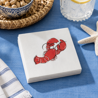 Paper Cocktail Napkins – Lobster
