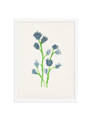 Bundle of Grey Blue Flowers
