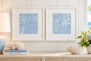 Shell Silhouettes   Set of 2

