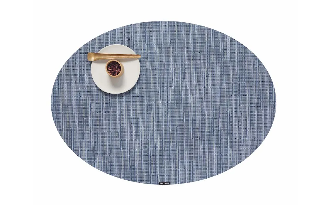 Bamboo Tablemat - Oval 14" x 19.25"  - Online Only