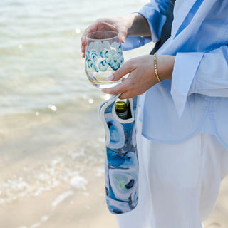Wine Tote   Ebb and Flow

