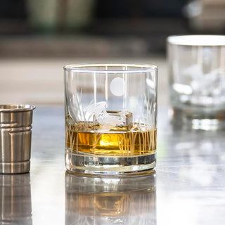 Heron 11oz On The Rocks Whiskey Glass | Set of 4
