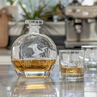 Heron 23oz Whiskey Decanter
