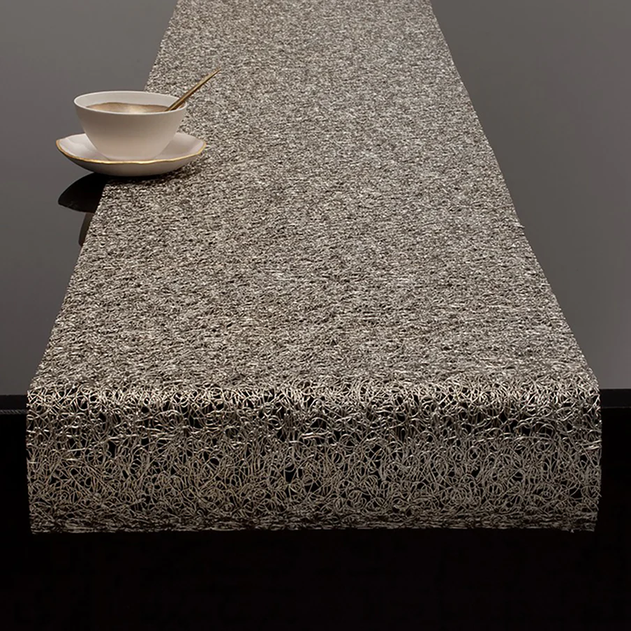 Metallic Lace - Runner - 13" x 70" - Online Only