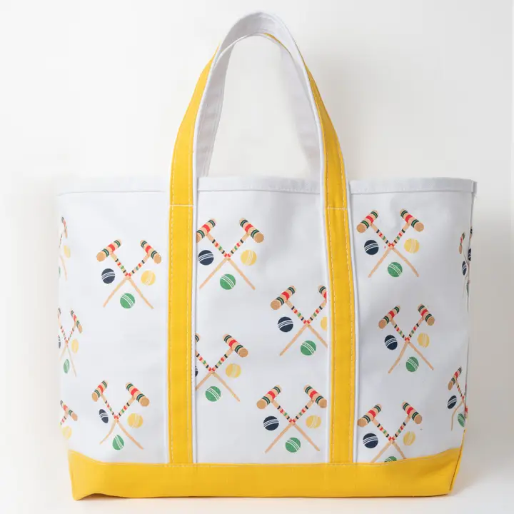Croquet Women's Tote Bag For Lawn Fun