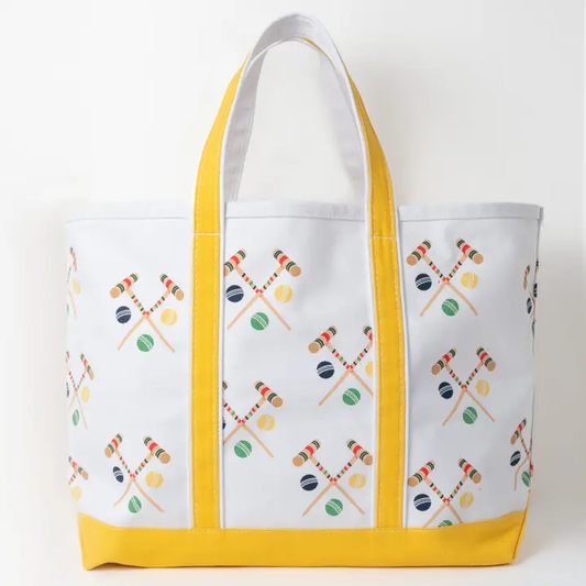 Croquet Women's Tote Bag For Lawn Fun
