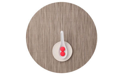 Bamboo Tablemat - Round 15" - Online Only