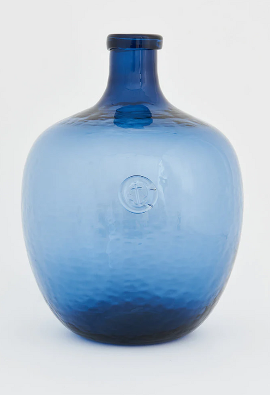 Glass Bottle with Anchor Seal ø: 27 cm - h: 37 cm