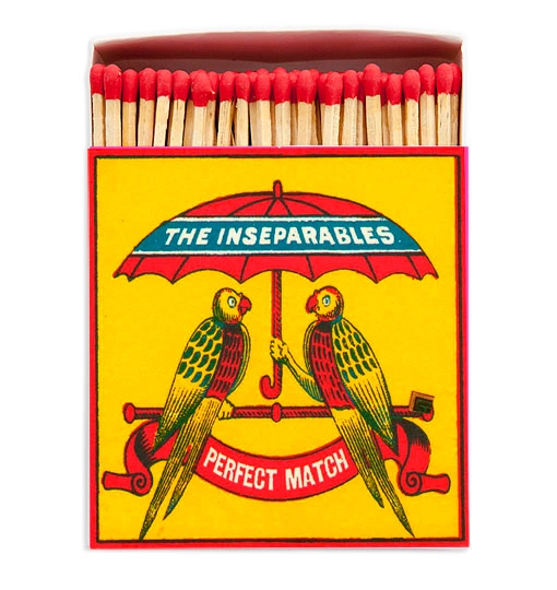 The Inseparables | Square - Safety Matches