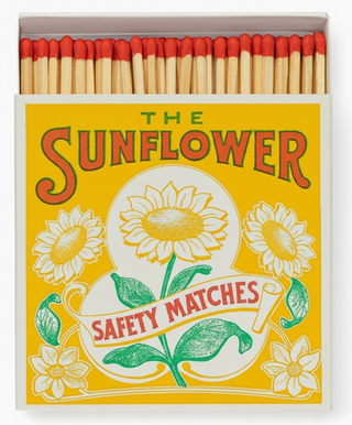 Sunflower Square Matchbox
