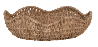 Decorative Braided Bankuan Bowls w/ Scalloped Edge

