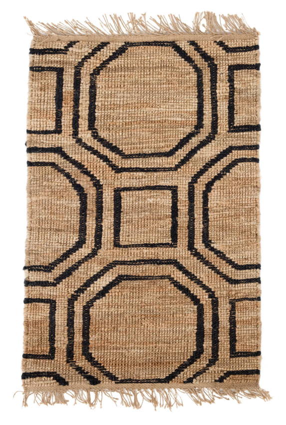 Hexile Hand Knotted Jute Rug - 2' x 3'