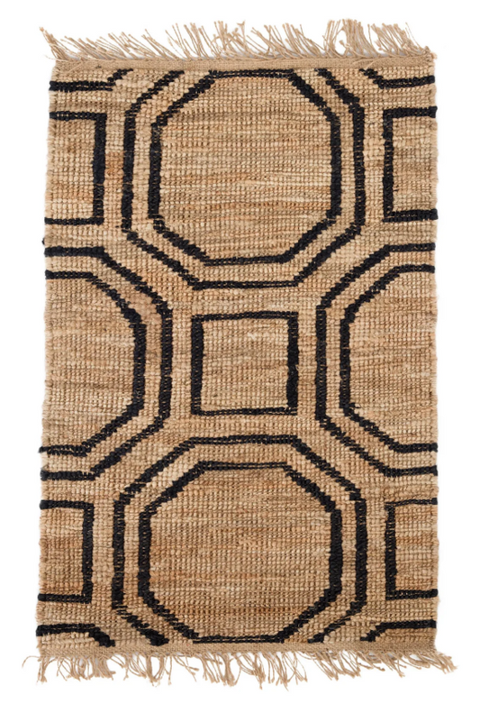 Hexile Hand Knotted Jute Rug - 2' x 3'