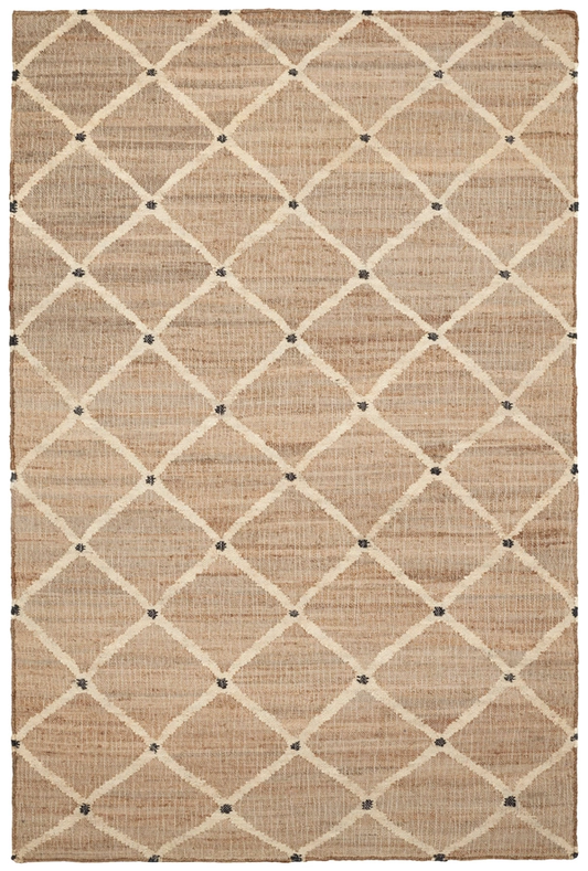 Kali Natural Handwoven Jute Rug 2x3
