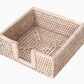 Rattan Napkin Holder with Cutout