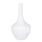 Avita 20" Glass Vase, Matte White