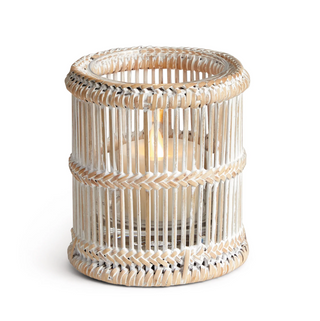 Burma Rattan Votive Holder
