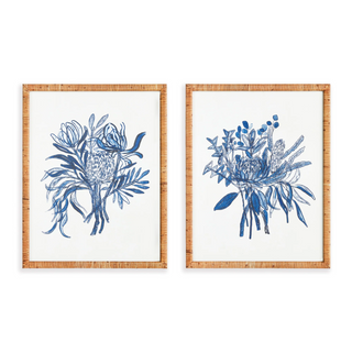 Banksia Bouquet Prints   Set of 2
