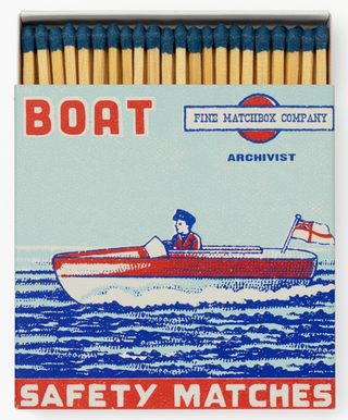 Boat Square Matchbox
