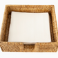 Rattan Napkin Holder with Cutout