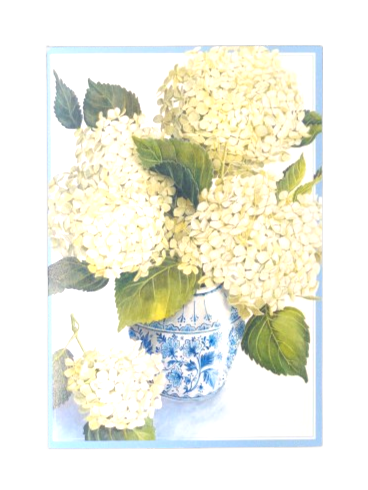 HYDRANGEAS IN BUCK Card