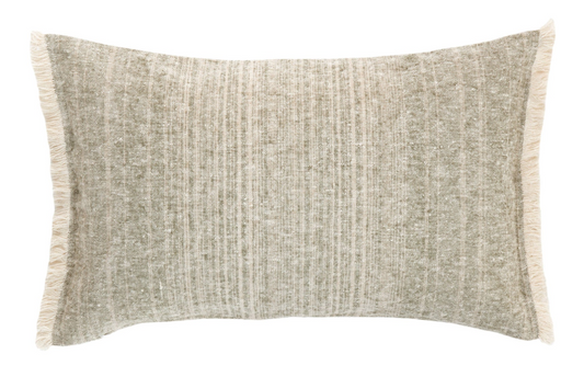 Oliver Ombre Decorative Pillow - Sage - 16" x 24"