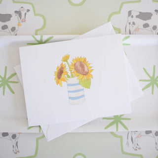 Sunflower Sleeved Note Card
