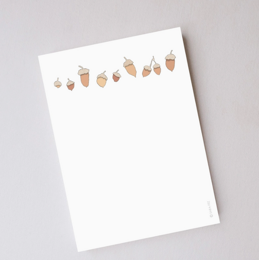 Acorns Notepad