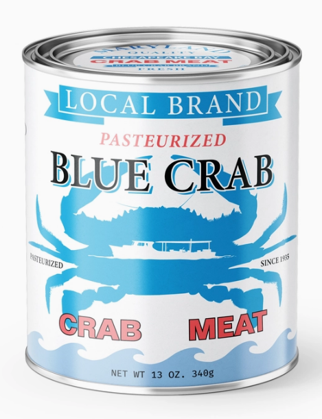 Vintage Chesapeake Crab Style Candle