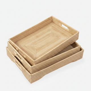 Caspar Rectangle Woven Tray Large

