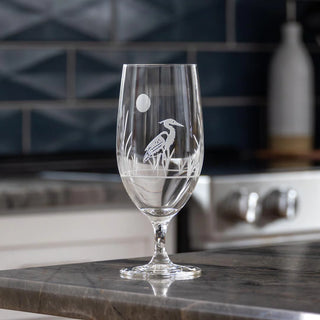 Heron 16oz Footed Iced Tea Glass | Set of 4

