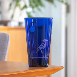 Heron 17oz Cobalt Blue Pint Glass | Set of 4
