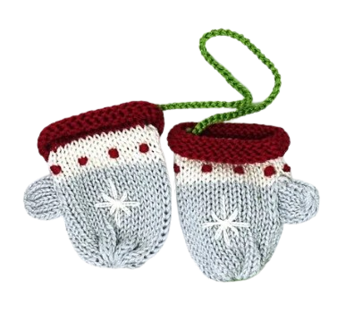 Pair of Mittens Ornaments II