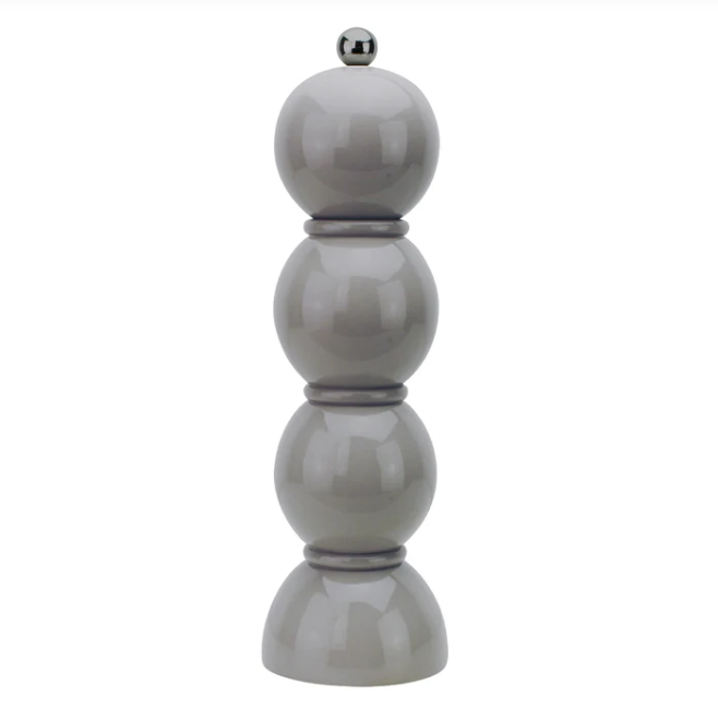 Grey Bobbin Salt or Pepper Mill