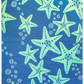 Starfish Blue Green