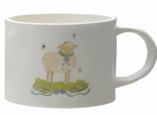 14 oz. Stoneware Mug with Gold Electroplating IV
