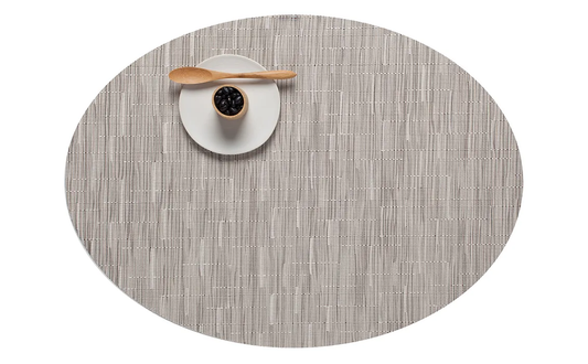 Bamboo Tablemat - Oval 14" x 19.25"  - Online Only